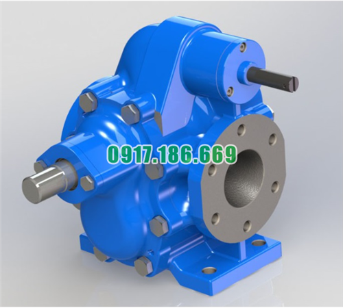 Bơm KCB200 chính hãng nhập nguyên bộ bao gồm động cơ 4kw