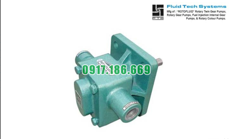 Bơm Bánh Răng Bơm Dầu Cho Máy Nghiền Đá ROTOFLUID FTCP