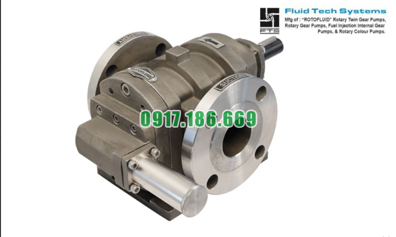 Bơm Bánh Răng Kép Inox ROTOFLUID FTMS/FTM 600-S