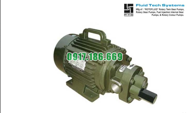 Bơm Bánh Răng Monoblock ROTOFLUID FTMB-075