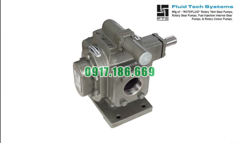 Bơm Bánh Răng Nhớt Lỏng ROTOFLUID FTNX/FTBX 250-S