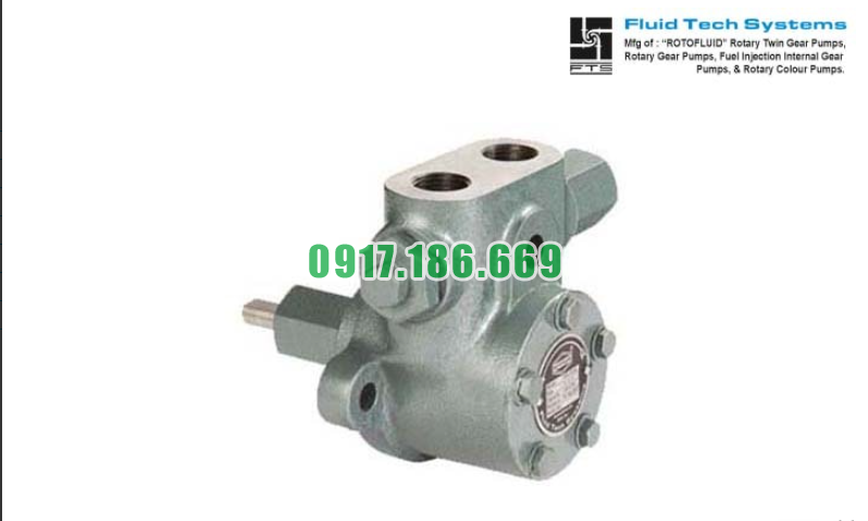 Bơm Bánh Răng Phun Nhiên Liệu ROTOFLUID FIG-B200