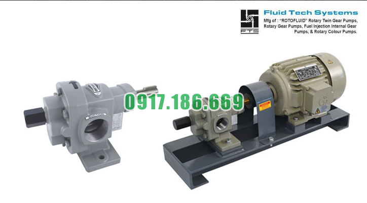 Bơm Bánh Răng Trục Quay ROTOFLUID FT-200