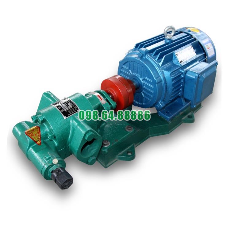 Bơm bánh răng vật liệu thép gang lưu lượng 33.3 lít/phút KCB33.3