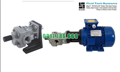 Bơm Bánh Răng Chiết Rót Dầu ROTOFLUID FTX-200