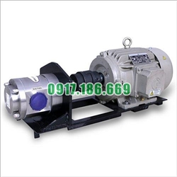 Bơm bánh răng inox 316 chịu được hoá chất 3m3/h KIHS100