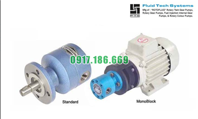 Bơm Bánh Răng Mini ROTOFLUID FTMP-1