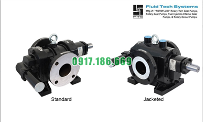 Bơm Bánh Răng Trục Đôi ROTOFLUID FTRBJ-200-S