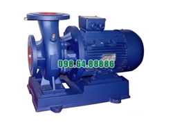 Giá bơm nước trục ngang SLW100-ISW100-100 động cơ 11 kw lưu lượng 130 m3/h
