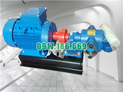 Bơm bánh răng 1 m3 giá rẻ, hút dầu thải,mỡ cá, keo dán bền